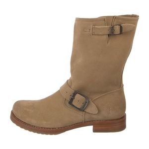 Frye Veronica Shortie Suede Moto Boots